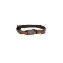 5/8 x 14-Inch K9 Explorer Campfire Orange Reflective Adjustable Dog Collar